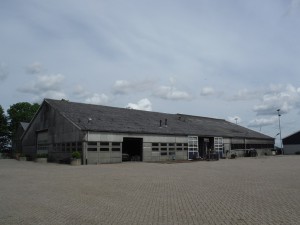 Aanvang bouw schuur